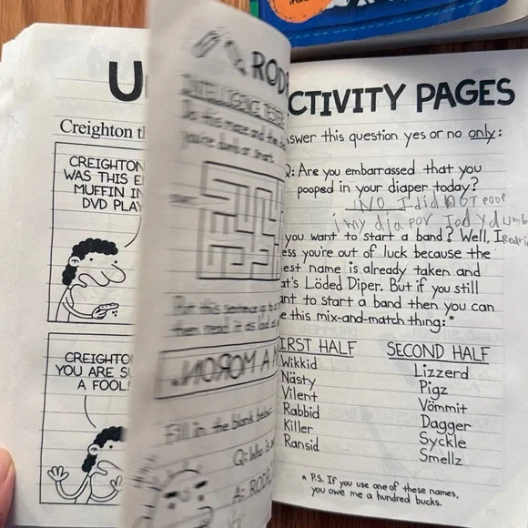 Diary of wimpy kid set - Picture 5 of 9